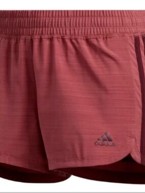 Adidas Aeroready 3” Shorts in Legacy Red Maroon. Size L